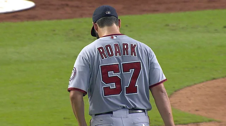 WSH@MIA: Roark quiets Marlins bats over seven frames