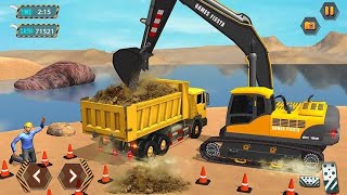 Excavator & Dump Truck Simulator 🚜 | Road Construction Game Android  screenshot 5