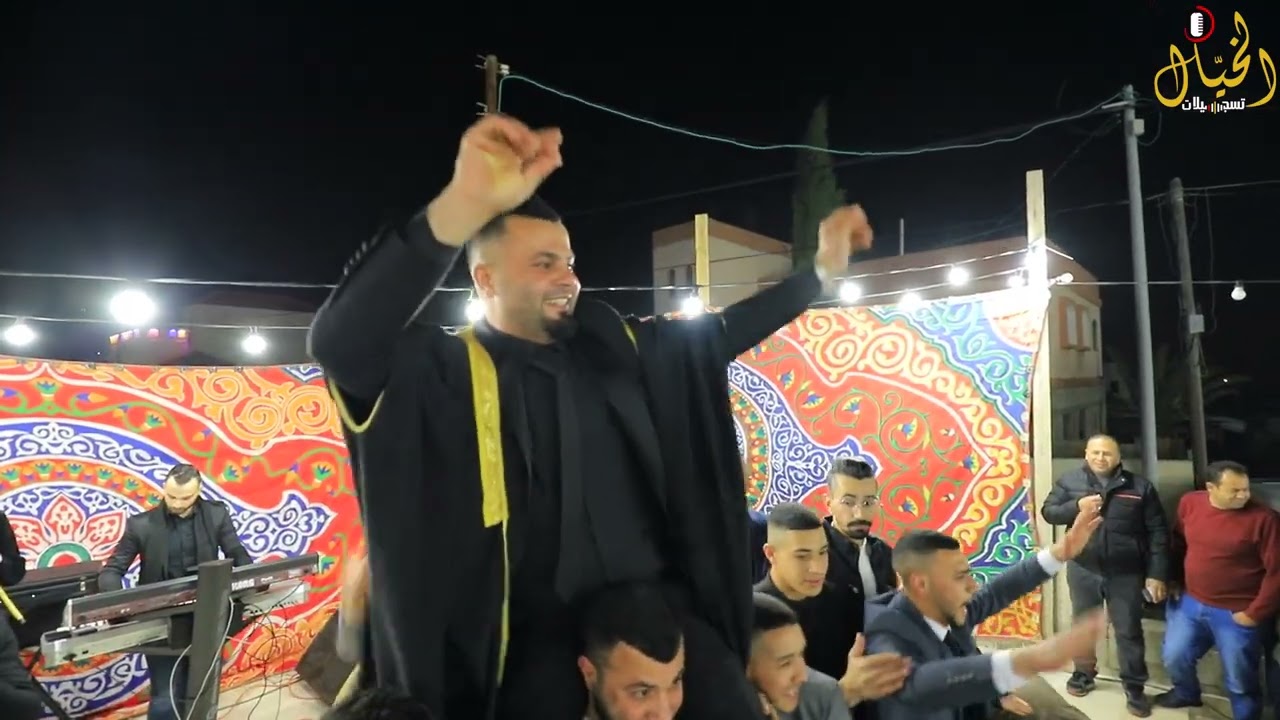 استقبال ناري💥للعريس مجاهد غانم 💥مع الفنان تامر ابو عبيد💣 الخيال2023HD