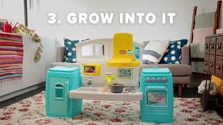 Bring home all the fun of Tasty videos with the Little Tikes Tasty Jr  Bake 'n Share Collection! We'