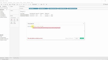 How To Convert a String to a Date in Tableau - Tableau in Two Minutes