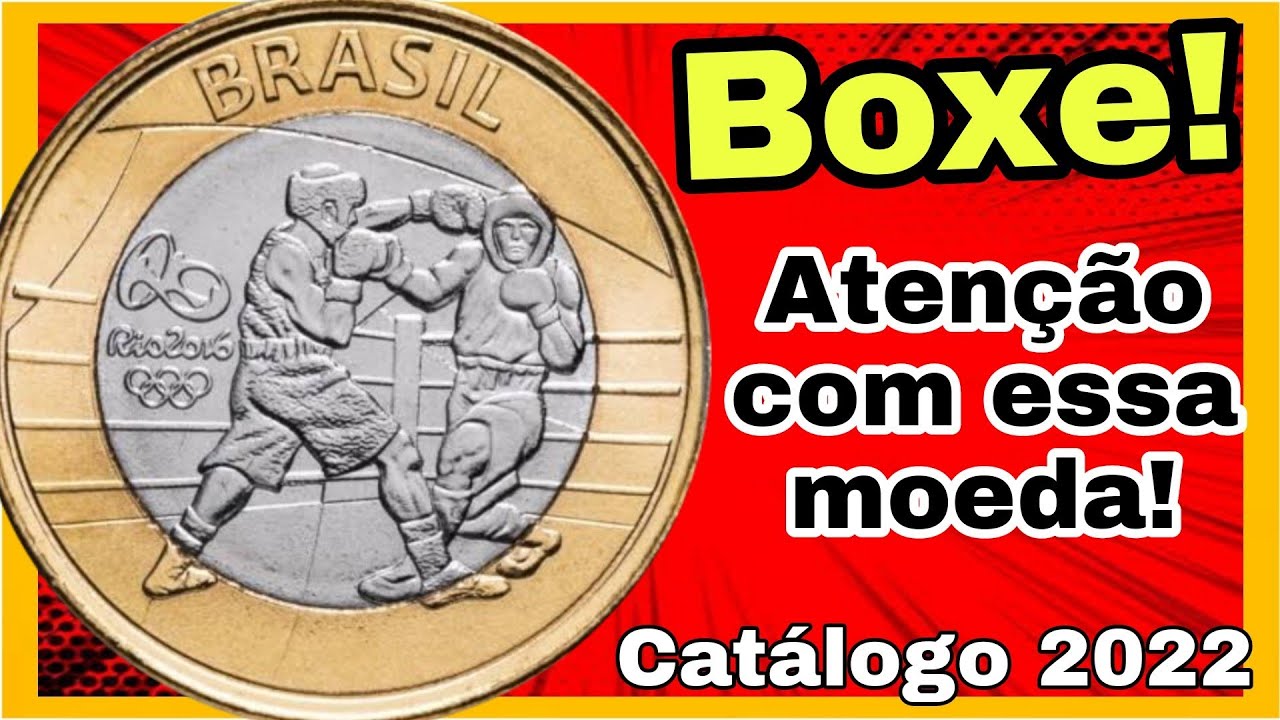 QUEM GUARDOU, FATUROU! MOEDA RARA DO BOXE OLHA O VALOR DE 280 A 650,00 REAIS Catálogo 2022