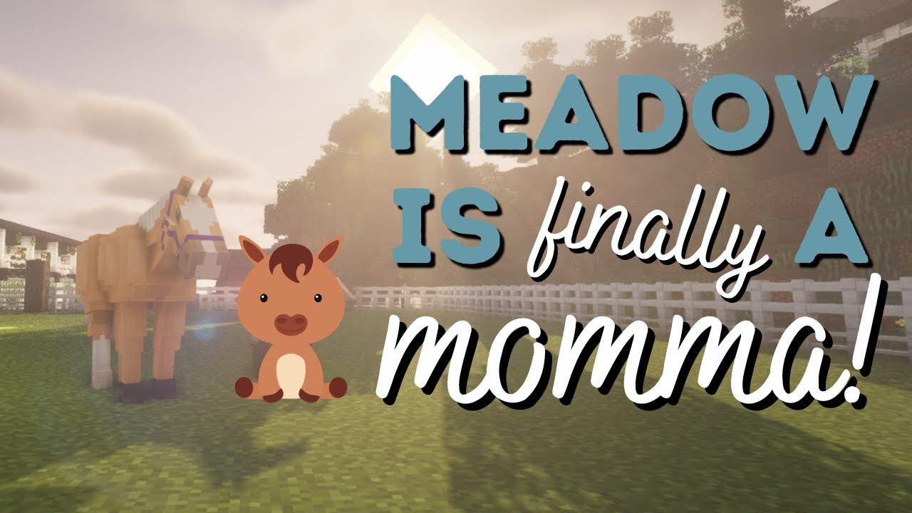 and not just Meadow, another mare is too! Minecraft SWEM RRP - YouTube
