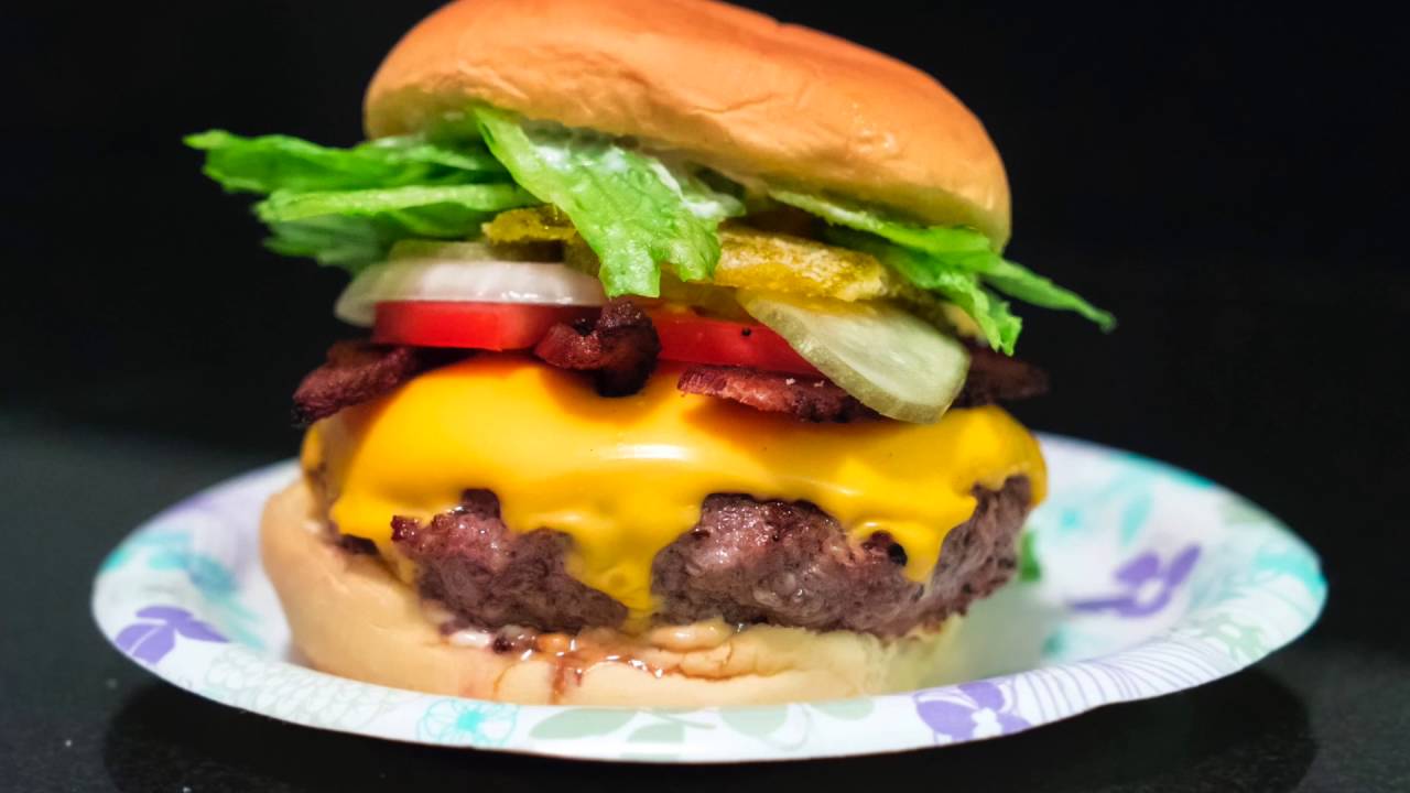 SALTCURED EGG YOLK BURGER YouTube