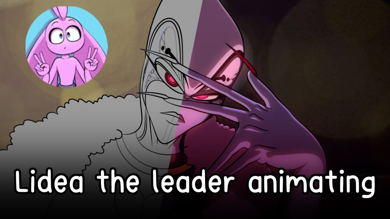 PinkShonenAnim : Lidea the leader animating - YouTube
