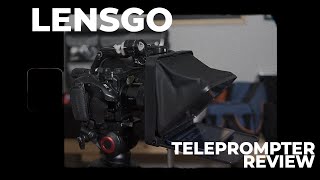 Lens Go Teleprompter Review - a $50 teleprompter