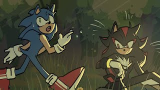 Sonadow - Forest Encounters | Sonic Comic Dub | Sky Comic