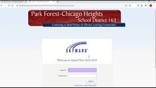 Logging in to Skyward- New Registration