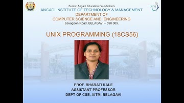 UNIX | 18CS56 | VTU | MODULE 1| DIRECTORY COMMANDS PART 2