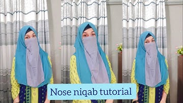Nose niqab tutorial || Easy & simple hijab look || Jannatul Naher Dina ||