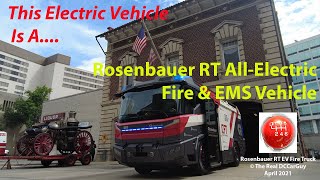 The Real DCCarGuy Rosenbauer Electric Fire Truck in Washington DC