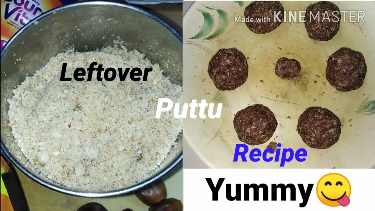 Leftover puttu recipe | puttu laddu |  easy snacks | healthy snack.