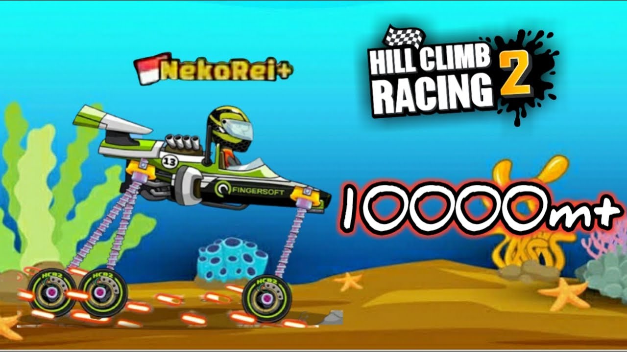 Hill Climb Racing2 - 10 000m with  Formula in Rusbucket Reef Adventure