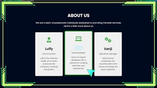SIMPLE ABOUT US SECTION FOR WEBSITE USING HTML & CSS ONLY | #13