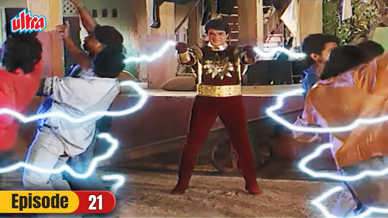 शक्तिमान ने चखाया गुंडों को इलेक्ट्रिक शॉक का मजा - Shaktimaan Ep 21