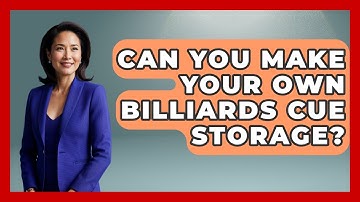 Can You Make Your Own Billiards Cue Storage? - Billiards Hustlers