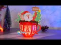 How to make Santa Christmas Hot Cocoa Lantern, Shadow Box, Light Box - DIY Christmas Decorations