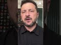 THIS IS ABOUT SAVING LIVES! Zelenskyy addressed Europe and the USA after the strike on Kyiv #shorts