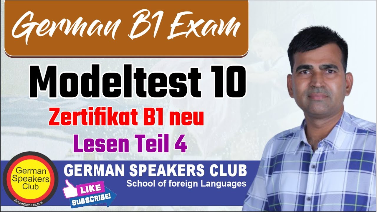 B1 Test Deutsch Online Kostenlos www.youtube.com