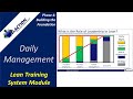 Daily management  21 of 36 lean training system module phase 4