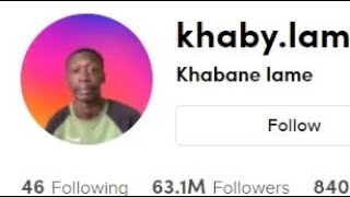 Fiz um desenho do khaby.lame maior tiktoker Khabane Lame,108 Milhões de Fans