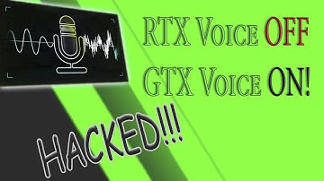 How to get nvidia RTX Voice on GTX GPU