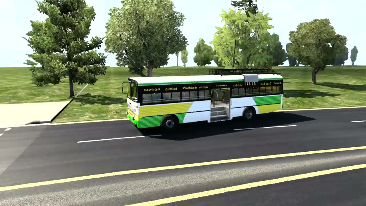 pallevelugu Ap Local Bus rash Driving |Ets2