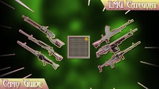 LMG Category │ Vanguard Zombies Camo Guide # 7