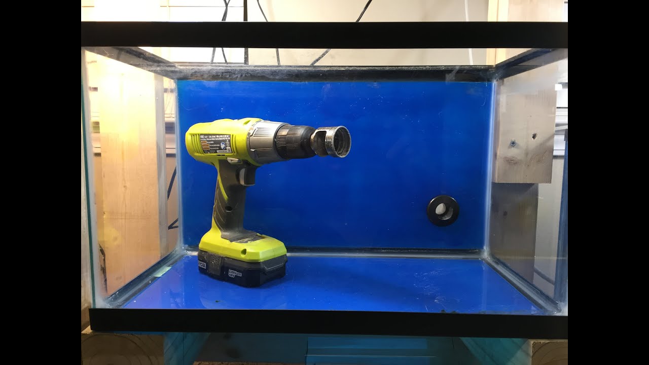 Drilling a Fish Tank YouTube