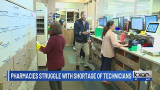 Pharmacies struggle with shortage of technicians