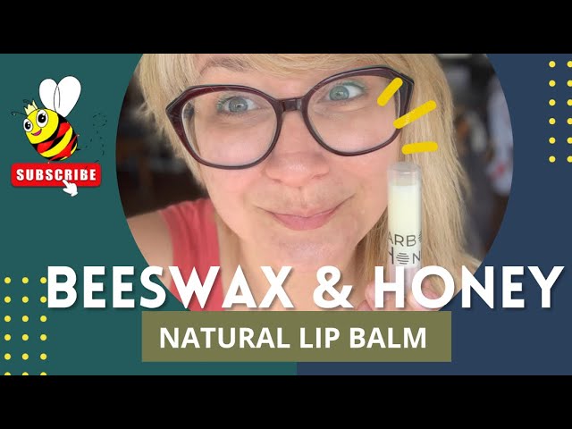 DIY  Natural Lip Balm Using Bees Wax 