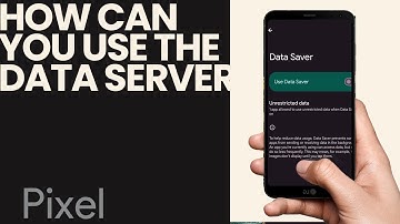 How to Use Data Server on Google Pixel 6a