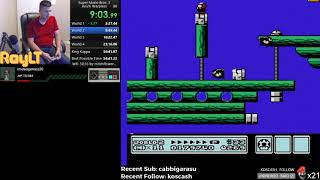 SMB3 Any% Warpless 56:10 [PB]
