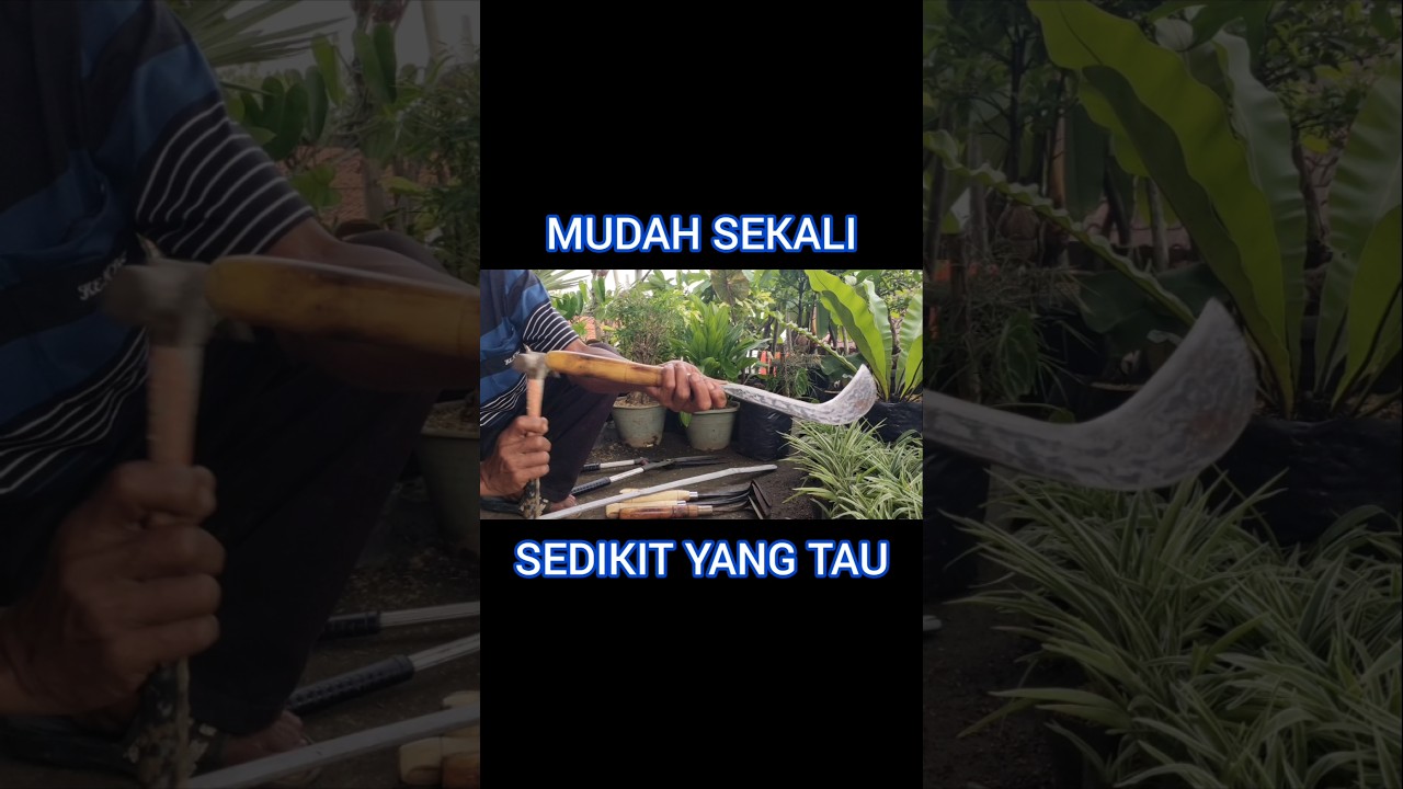 CARA MEMASANG GAGANG/GARAN ARIT !!