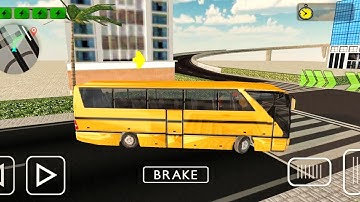 Offroad School Bus Simulator Game | PART -2 | Bus Games Android GamePlay | #BusSimulator