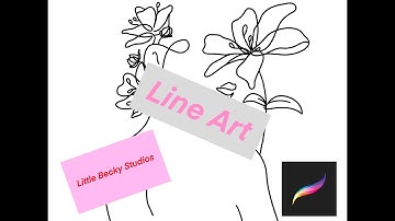 Procreate Line Art - Layer by layer
