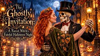 The Ghostly Invitation: A Forest Witch's Fateful Halloween Night