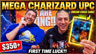 I Made @DrivenByColombia Open a $350 Mega Charizard UPC for His Chase Card!
