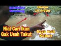 VIRALL,,PENUNGGU sungai muncul saat Mancing,,pantesan banyak ikan di spot ini,,Tetap waspada kawan