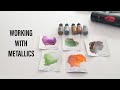 Alcohol ink and metallics - tips and tricks [13]