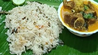 நெய் சோறும் மட்டன் குருமா #gheerise#mutton kuruma#try it #