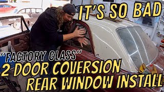 Top TWO DOOR CONVERSION Question Answered!  'How Are You Going To Make The Rear Windows Work?'