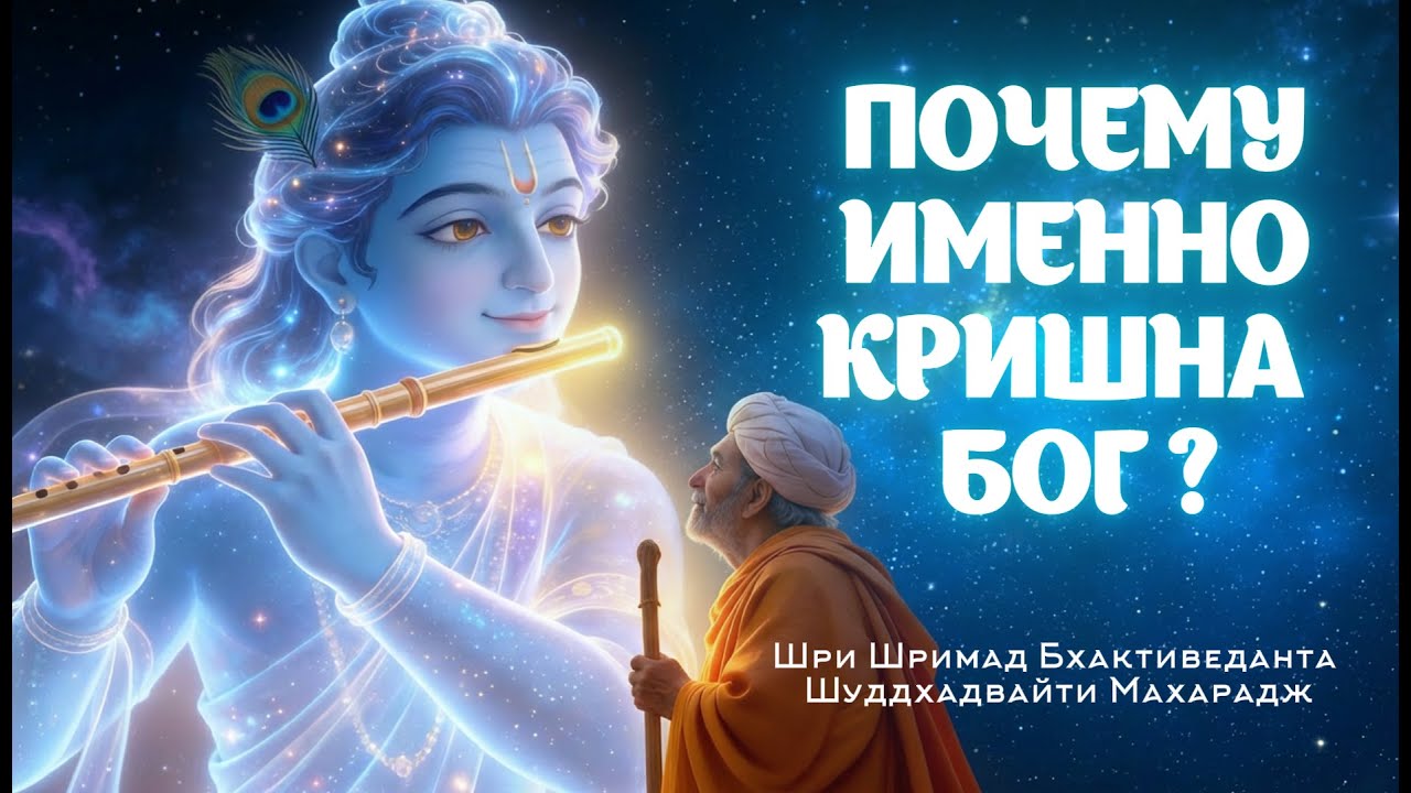 Почему именно  Кришна Бог ?