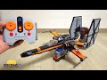 LEGO Star Wars 75102 & 75101 - RC Motorized Poe's X-Wing Fighter & Tie Fighter Dogfight by 뿡대디