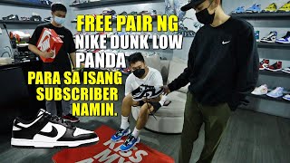 SNEAKER HUSTLE | EP 82: FREE PAIR NG NIKE DUNK LOW PANDA PARA SA 1 SUBSCRIBER, 1 NEW MEMBER NG TEAM!