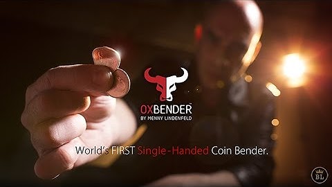 OX Bender by Menny Lendenfeld - Single Handed Coin Bender - Magicland.se