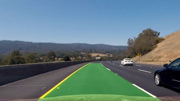 Lane detection using Computer Vision