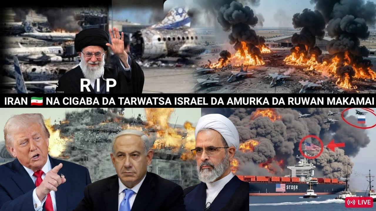 Иран продолжает наносить удары по Израилю 🇮🇷 с помощью оружия и американской армии. Трамп...