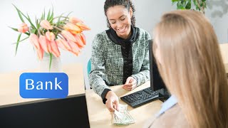 At the Bank - English Conversation