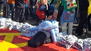 Demonstrators in Sao Paulo protest Trump tariffs and voice support for Bolsonaro trial